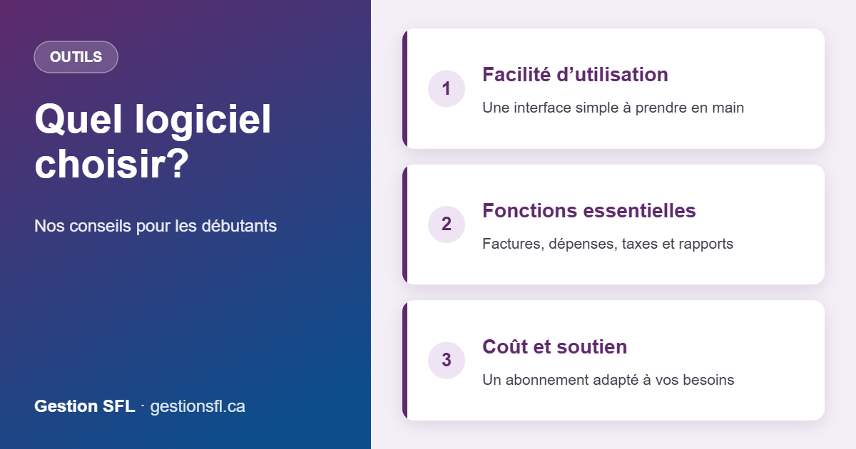 Quel logiciel choisir? – Nos conseils pour les débutants
